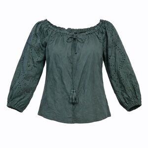 NWT Maurice’s Women’s Dark Green Shirt Size Large